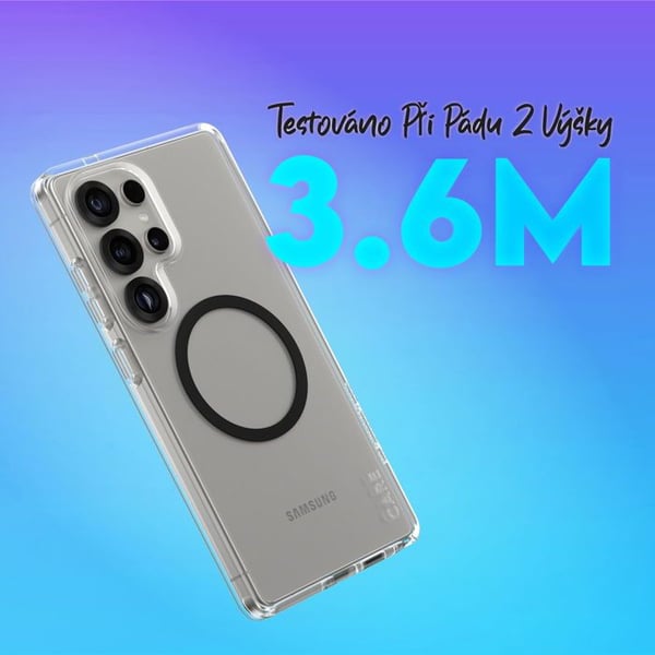 PanzerGlass CARE cover Samsung Galaxy S25 Ultra Urban Combat transparent/sort QI