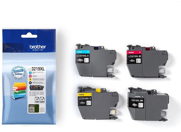 BROTHER LC-3219XL Patron - Svart, Magenta, Cyan, Gul - XL