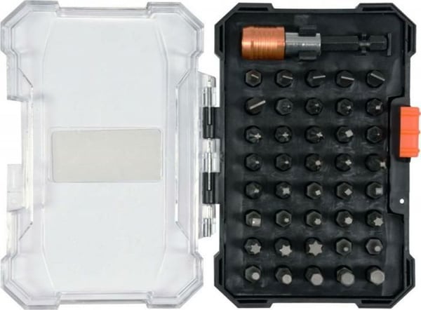 Skruvmejselhuvud - TOYA - 66301 - 41 delar - Komplett paket - Precisionverktyg