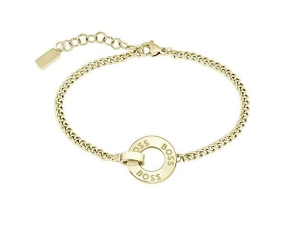 Snygg armband i förgyllt stål 1580504