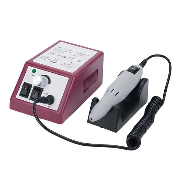El-nagelslip - AVIZAR - Kompakt 20W - Upp till 20 000 varv/min - Aluminium/ABS-hölje - 100–240V