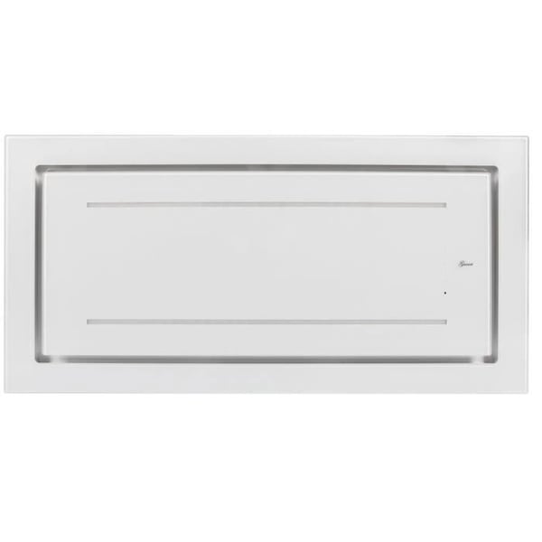 Gurari Inbyggd takfläkt vit 120 cm GCH 341 120WH Fläkt med 1000 m³/h • Extern motor • Touch Control • Återvinning