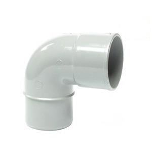 PVC armbåge 87°30 MF Ø50