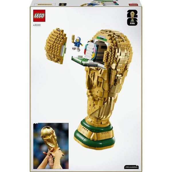 LEGO Udgaver 43020 Officiel FIFA Verdensmesterskabs Trofæ - Model fra 12 år