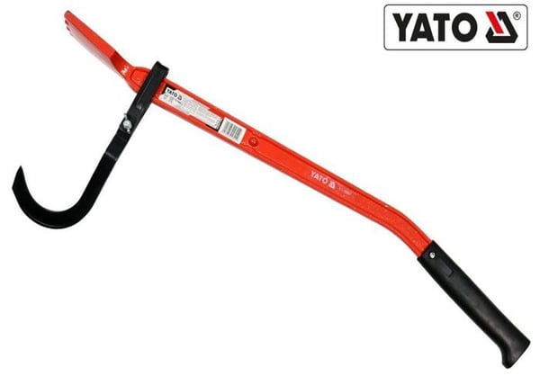Hävarm med krok - Yato - YT-79901 - För att vrida kistor - Robust verktyg - Praktisk att använda