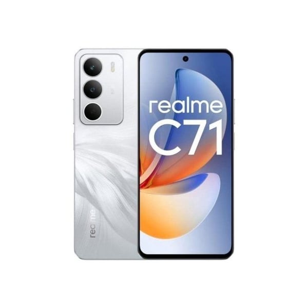 Smartphone realme C71 8GB 256GB 6.67" 120Hz NFC 6000mAh Vit Svanu