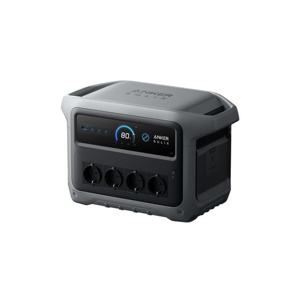 Bärbar elstation - ANKER - SOLIX C1000X Gen 2 - Batteri 1024 Wh - 2000W - Ultra-snabb laddning