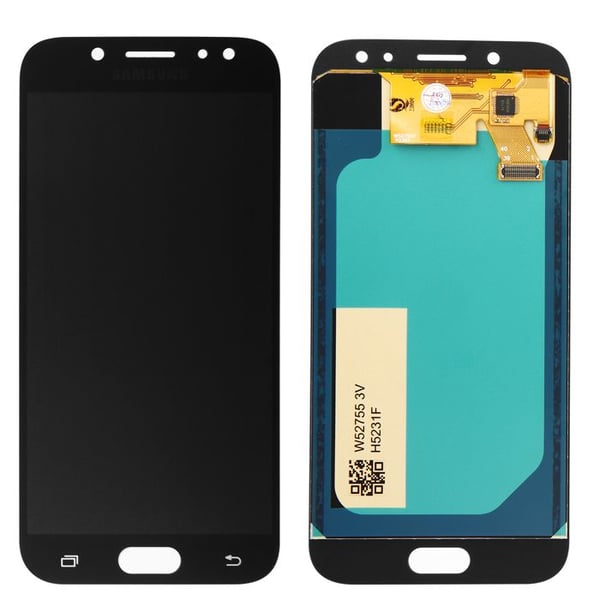 Komplett block för Samsung J5 2017 LCD-skärm och pekglas kompatibel svart
