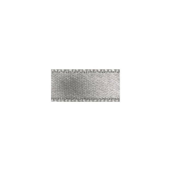 Satinband, 3 mm, rulle 10 m, silver