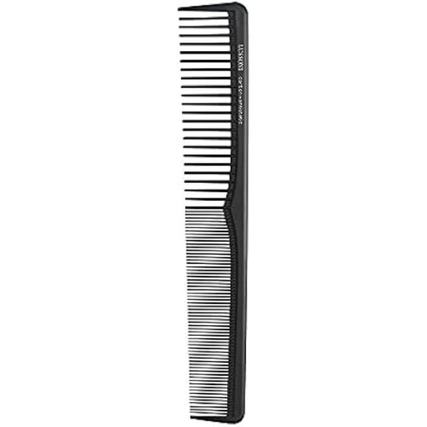 Klippkam - LUSSONI - T4B - Oförstörbart kolfiber - Antistatiska joner - Variation i tandning