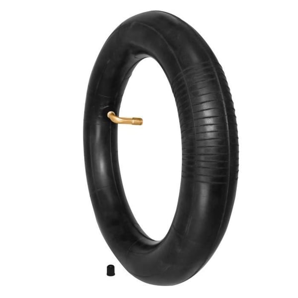 Däckslang - AVIZAR - 8.5'' - 90° Böjd Ventil - Svart Gummi - Kompatibel med Dualtron och Zero