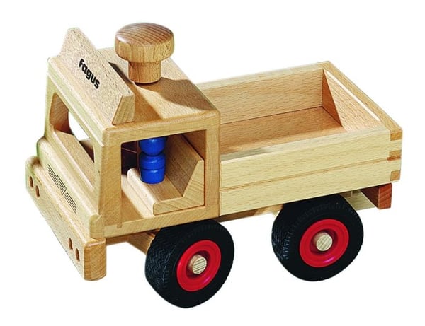 Liten Unimog släpvagn - Fagus - Barnleksak - Beige - Utomhus - Pojke - 3 år och uppåt