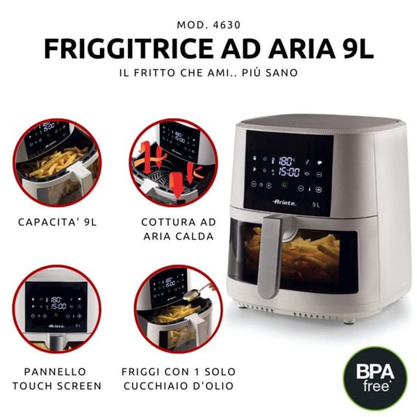 Ariete 00C463003AR0 Valkoinen kuumailfritti