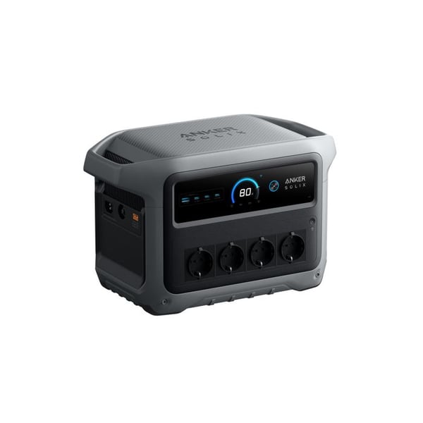 Bärbar elstation - ANKER - SOLIX C1000X Gen 2 - Batteri 1024 Wh - 2000W - Ultra-snabb laddning
