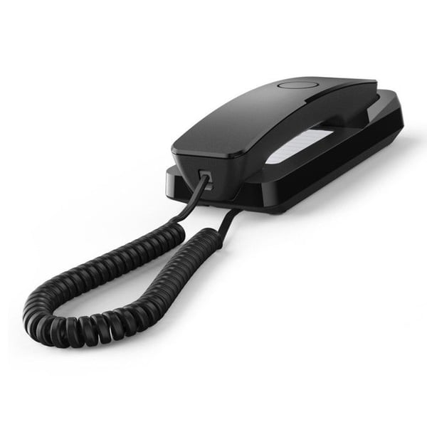 Fast telefon - GIGASET - Bord 200 - Svart - 1 handdel - Utan handsfree