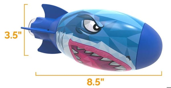Shark Rocket SwimWays vattenlek torped