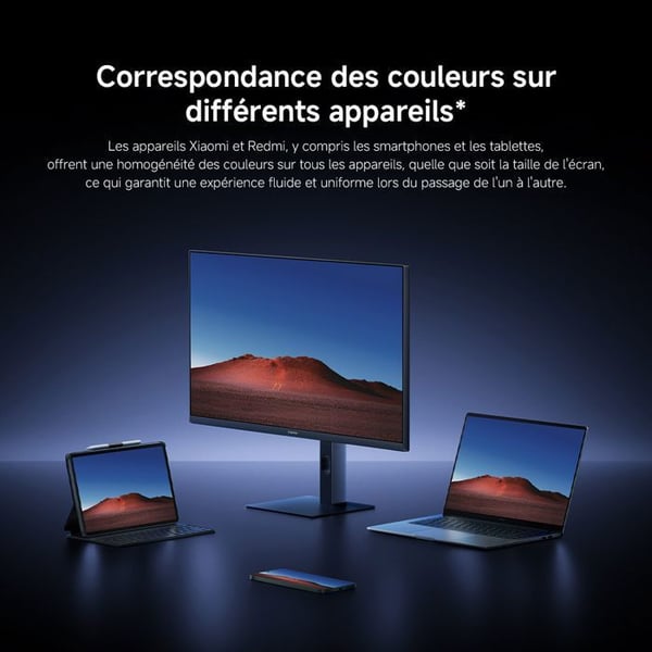 PC Skärm - XIAOMI - 4K A27Ui - 27" - 4K UHD - IPS-panel - 60Hz - 6ms - Höjdjusterbar