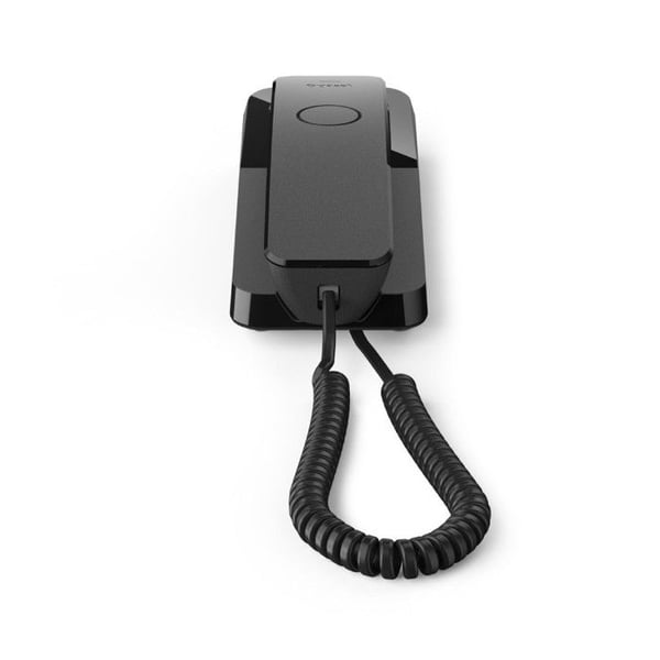 Fast telefon - GIGASET - Bord 200 - Svart - 1 handdel - Utan handsfree