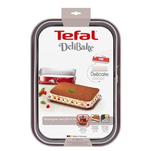 Bakform - TEFAL - DELIBAKE J1640574 - Rektangulär 36x24cm - Non-stick - Lätt att rengöra