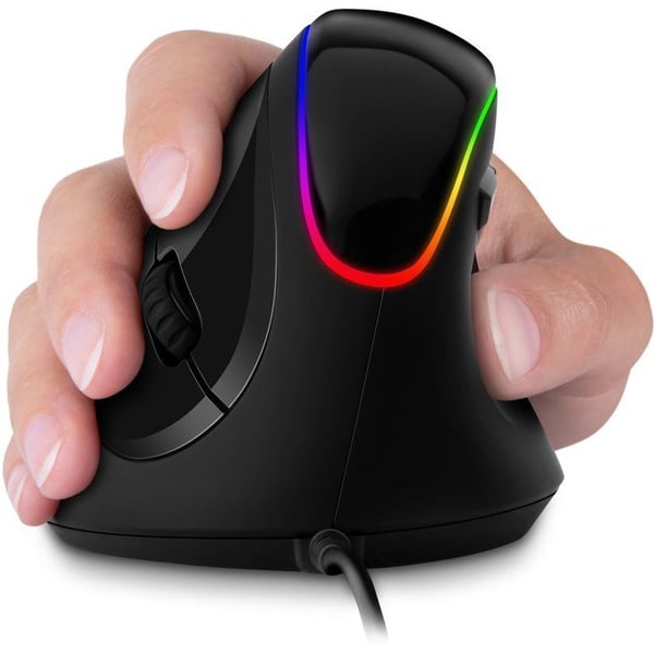 Spelmus - ANSLUT - SPEL FÖR HÄLSA - RGB - Trådad - 3200 DPI