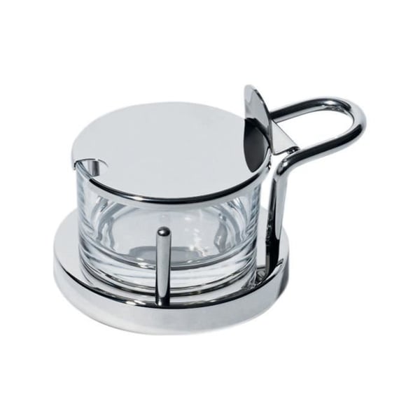 Osteholder - Alessi - 5071 - Rustfrit stål 18/10 - Glas - Kapacitet 20 cl