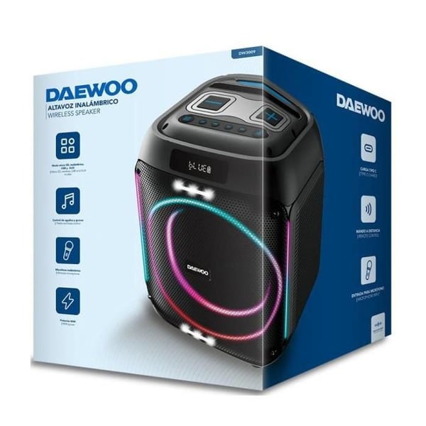 Bluetooth-högtalare Daewoo Party Speaker DW3009- 40W- 2.1
