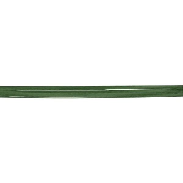 Blomtråd, 50 cm, 0,55 mm ø, medelgrön, 12 st