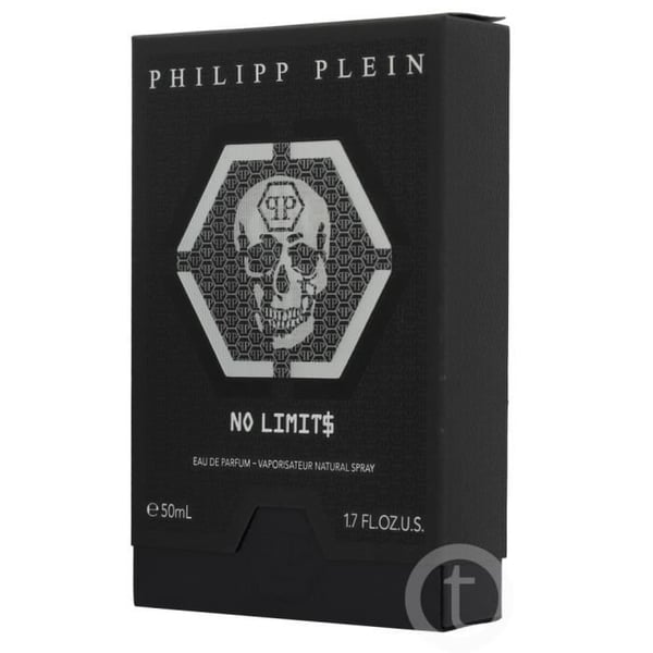 Philip Plein eau de parfum No Limit$ herr 50 ml kryddig svart