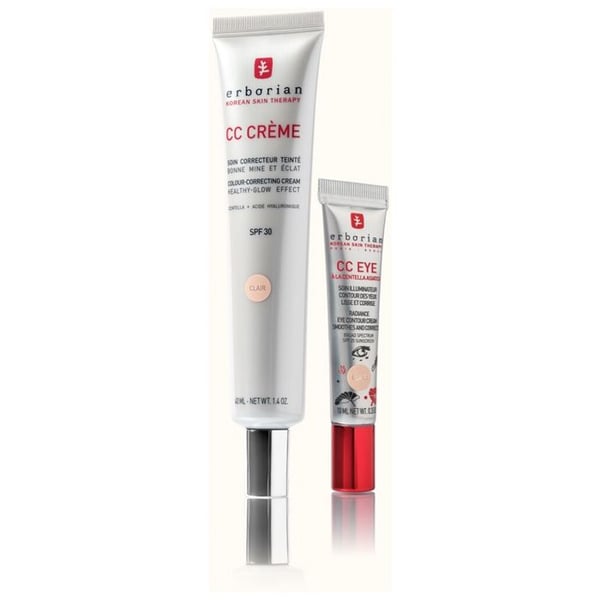 Erborian CC øjencreme til øjenkontur lys nuance 10ml