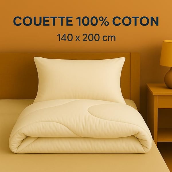 Duvet NOE - 140X200 - 100% BOMULL - 350G/M²
