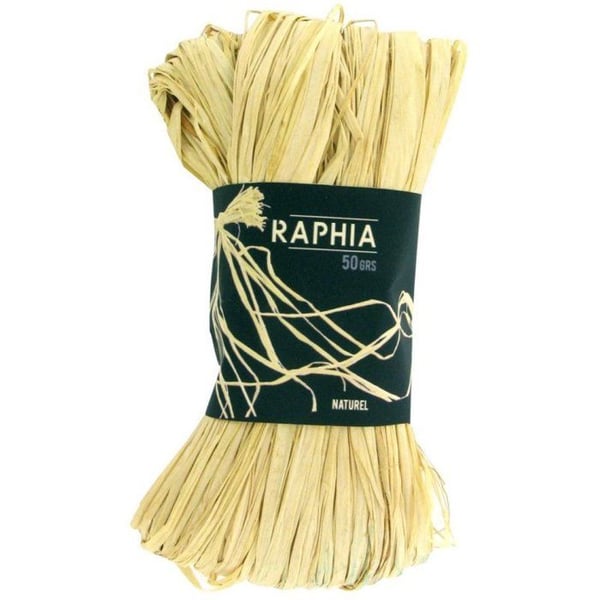 MégaCréa DIY - Naturlig färg växtfiber i rulle 50 g