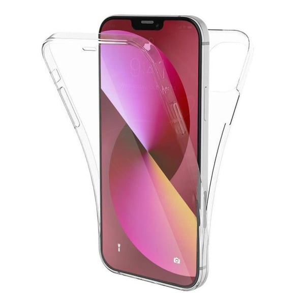1001Coques - 360° helskal kompatibel med Apple iPhone 13 - Framskydd och baksida - Oförstörbar plast