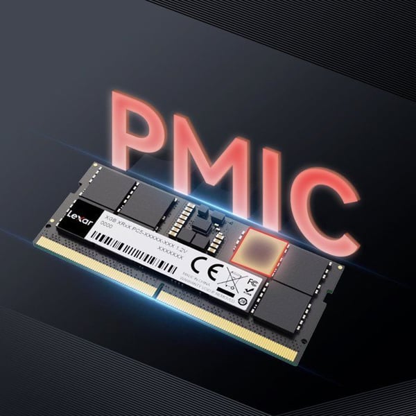Muistimoduuli - LEXAR - DDR5 16 Gt - 262 PIN So-DIMM - 5600 Mbps CL46 - 1.1 V - Blister
