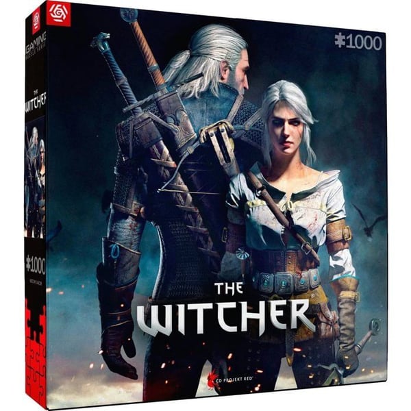 The Witcher Geralt & Ciri pussel 1000 bitar