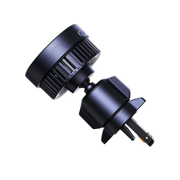Magnetisk Bilholder - Baseus - MagPro - 15W - Kosmisk Sort - Stabil og Beskyttende