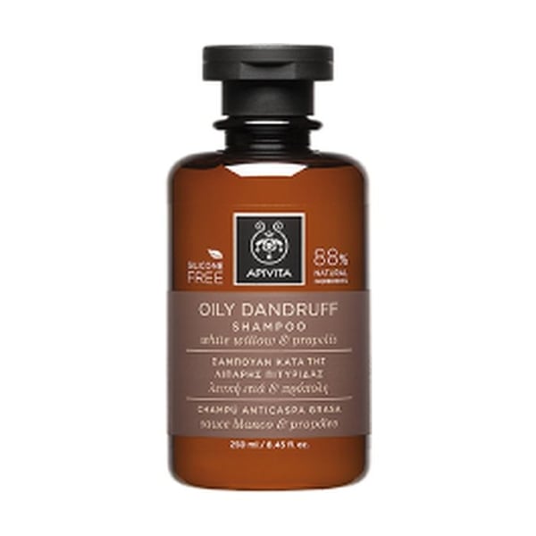 APIVITA - Schampo mot mjäll - Vitpil och Propolis 250 ml