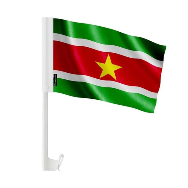 Surinamets Fältvagn – 14 x 21 cm – Polyester Tyg – Fäste på Fönster – 10 stycken – Pixelforma