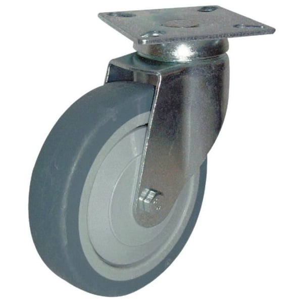 Uniroll-hjul med Guitel point M svängplatta - Diameter 100 mm
