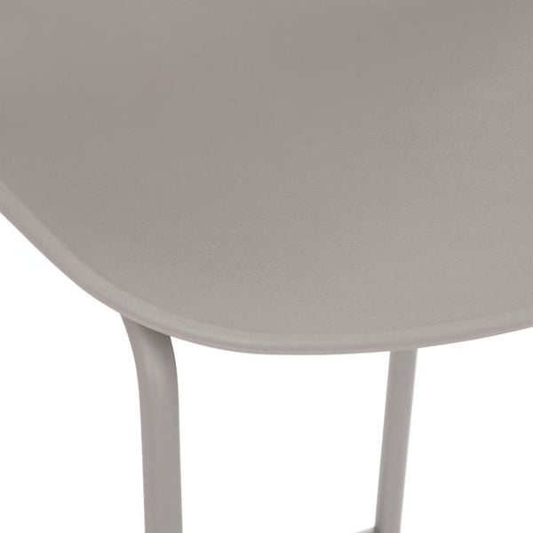 Set med 2 Atmosphera "Otac" Design barstolar - Grå