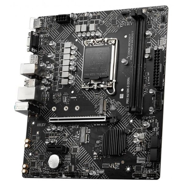 MSI - PRO H610M-G DDR4 - Emolevy - Socket LGA 1700 - Intel H610 -piirisarja