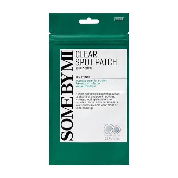 Anti-bytande pinnar - SOME BY MI - Days Miracle Clear Spot Patch - 18 pinnar - Hypoallergenisk - Vattentät