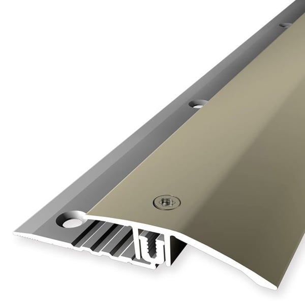 PROVISTON Kompensationsprofil Profil för parkett l 44 mm Kompensation av H 6.5 - 16 mm L 2700 mm Profil i aluminium Sand...