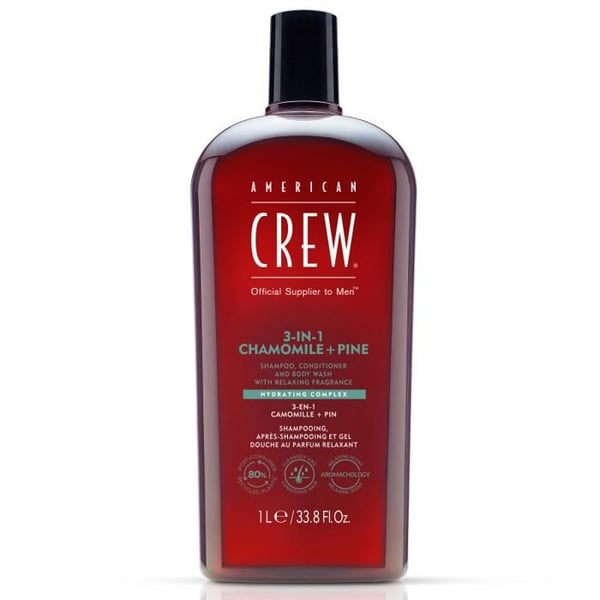 Soin 3-i-1 Kamomill + Tall American Crew 1L