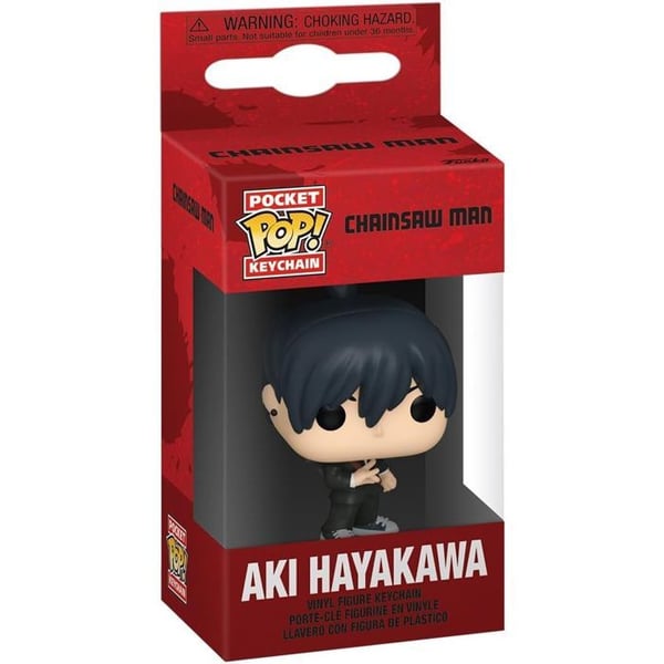 Figur - FUNKO_POP - Aki Hayakawa - Chainsaw Man - Pocket Pop! - Flerfärgad