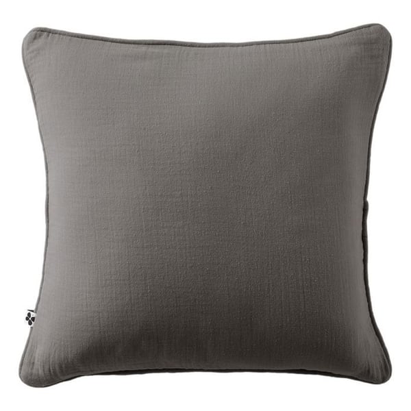 Avtagbart kuddfodral med piping "Gaïa" 45 x 45 cm "Gaze de Coton"