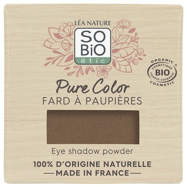 So'Bio Étic Pure Color Ögonskugga Bio N°02 Solbrun 3 g
