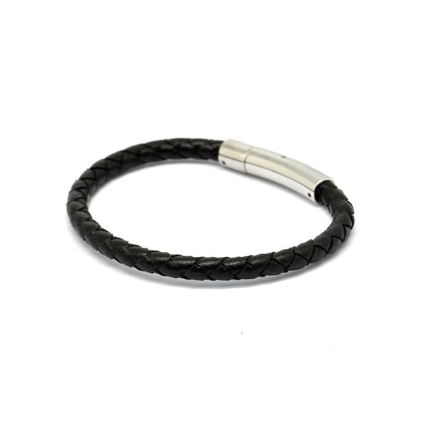 Magnum - Armband Declic Flätad Svart S Magnum - Armband Declic Flätad Svart S