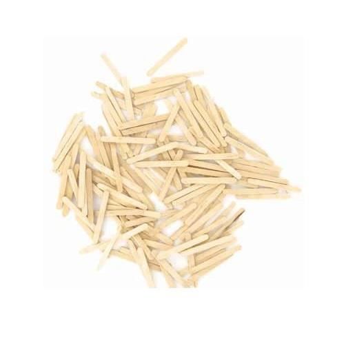 Pinnar - Naturlig - 0,6 x 5,5 cm - 200 stycken - Blandad - Beige