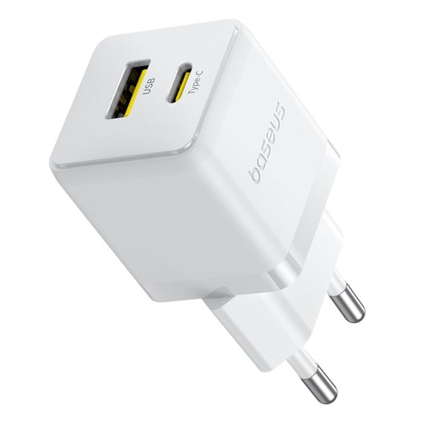 Laddare - BASEUS - Palm (CCZC20UE) - 20W - USB Typ-C - Månsfärgad
