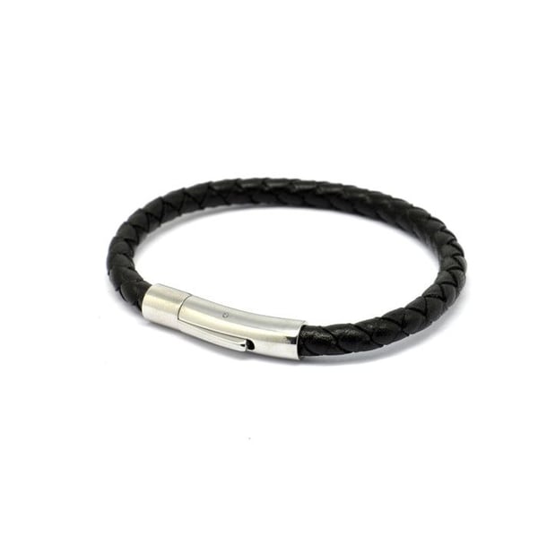 Magnum - Armband Declic Flätad Svart S